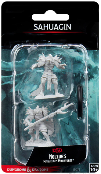 Dungeons & Dragons: Nolzurs Marvelous Miniatures: Sahuagin (male) 90073